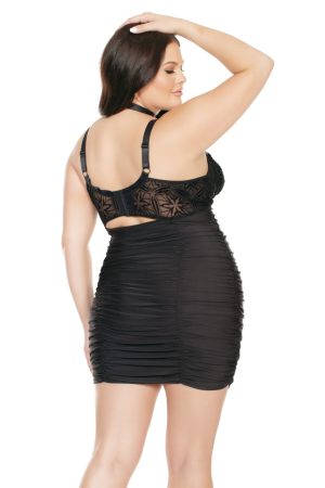 Coquette - Diva Chemise With Ruched Skirt  - CQ7229X