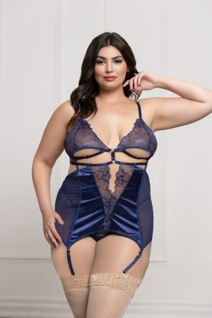 Seven til Midnight - Two piece chemise set - STM11787XP