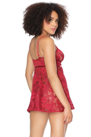 Coquette - Babydoll & adjustable thong - CQ22111