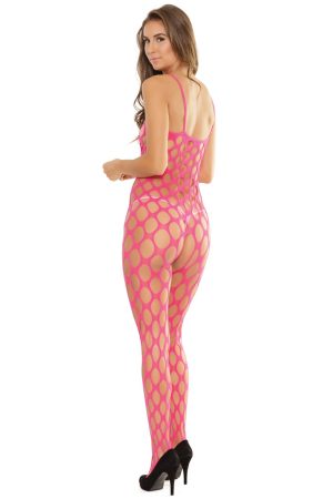 Coquette - Open Net Crotchless Body Stocking - CQ2564