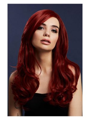 Fever Khloe Wig, True Blend, Ruby Red - FV70290