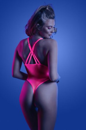 ELECTRIC HAZE Criss Cross Back Teddy with Snap Closure - FL-GL2123