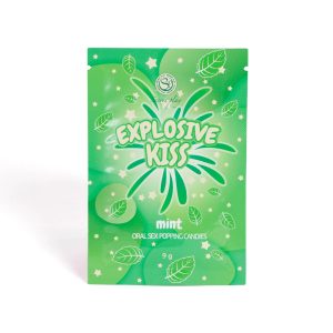 Explosive Kiss Popping Candies Mint Flavour