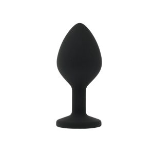 Toosh Black Silicone Butt Plug Medium