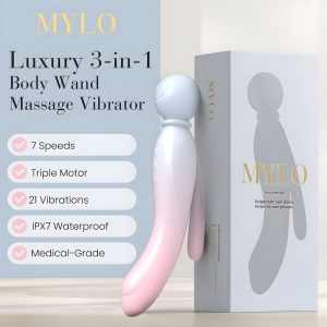 MYLO 3-in-1 Body Wand Massager Air